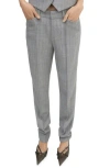 Mango Pinstripe Straight Leg Pants