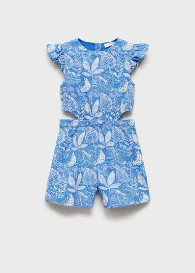 Mango Kids' Playsuit Blue