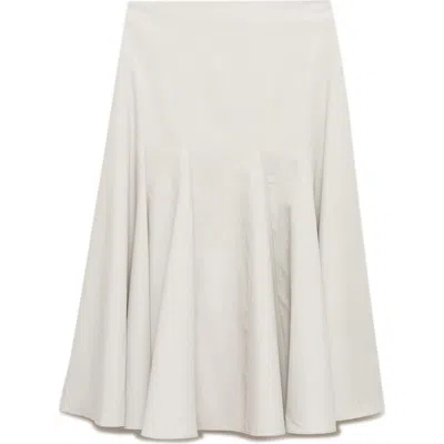 MANGO MANGO PLEAT MIDI SKIRT