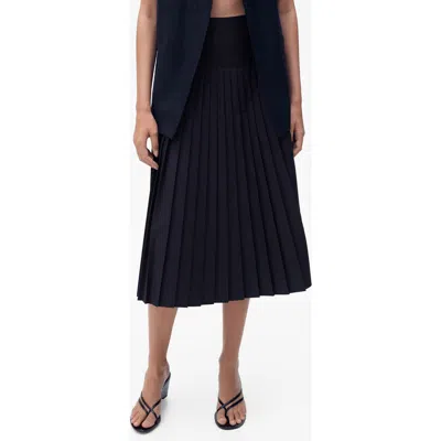 MANGO MANGO PLEATED MIDI SKIRT