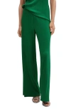 Mango Women's Pleated Palazzo Pants In Green