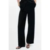 Mango Women's Straight Mid-rise Suit Pants In Black