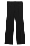 Mango Straight-fit Suit Blazer In Black