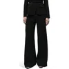 Mango Pleated Straight Leg Pants In Black