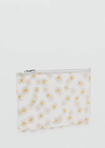 Mango Pochette M- Blanc - Femme - Taille Unique -  In White