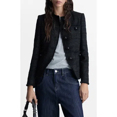 Mango Jacket Black