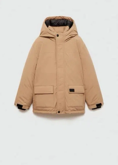 Mango Kids' Anorak Sand