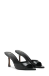 Mango Pointed Toe Slide Sandal In Multi