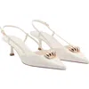 MANGO MANGO POINTED TOE SLINGACK PUMP