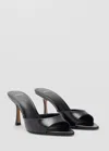 Mango Pointed-heel Sandals In Black