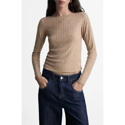 Mango Pointelle Top