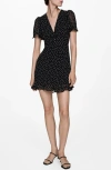 Mango Robe In Black