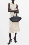 Mango Polka Dot Shirtdress In White