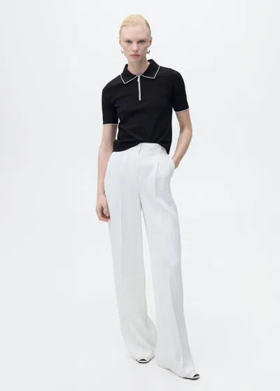 Mango Pull Noir - Femme - M -