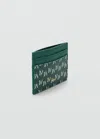 Mango Porte-cartes Imprimé Logo Vert - Femme - Taille Unique -  In Green
