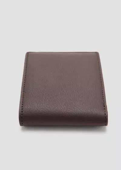 Mango Portefeuille Avec Effet Grainé In Brown