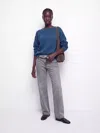 Mango Pull Détail Clous In Blue