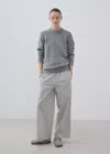 Mango Pull En Maille À Col Rond In Gris
