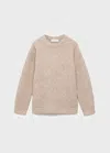 Mango Chunky-knit Sweater Medium Brown In Brown