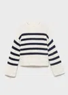 Mango Sweater Off White In White