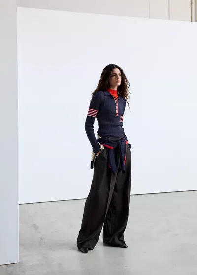 Mango Pull Puyol In Blue