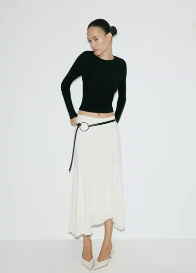 Mango Pull Rira In White
