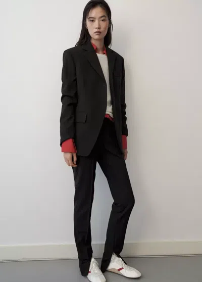 Mango Pull-over 100 % Cachemire Col Rond In Écru