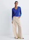 Mango Pull-over Maille Col En V