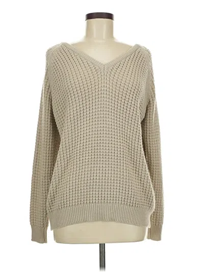 Pre-owned Mango Pullover Sweater In Brown