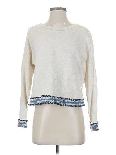 Pre-owned Mango Pullover Sweater In Ivory