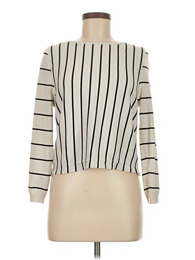 Pre-owned Mango Pullover Sweater In Ivory