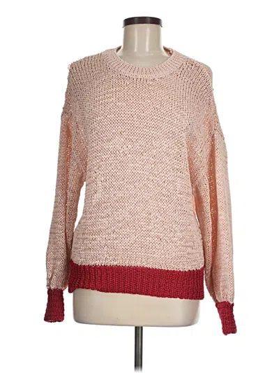 Pre-owned Mango Pullover Sweater In Pink