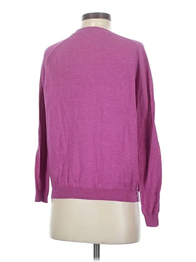Pre-owned Mango Pullover Sweater In Purple