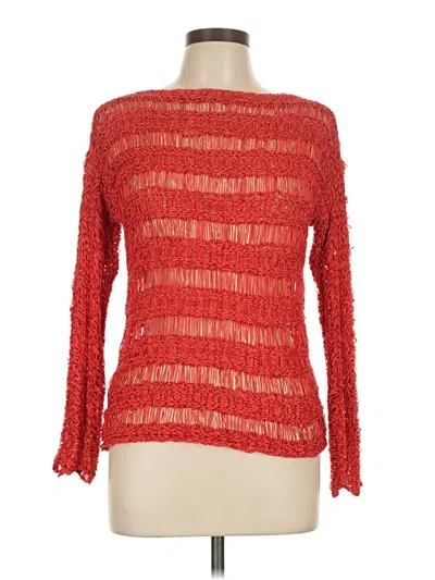 Pre-owned Mango Pullover Sweater In Red