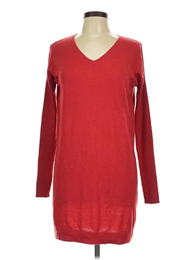 Pre-owned Mango Pullover Sweater In Red