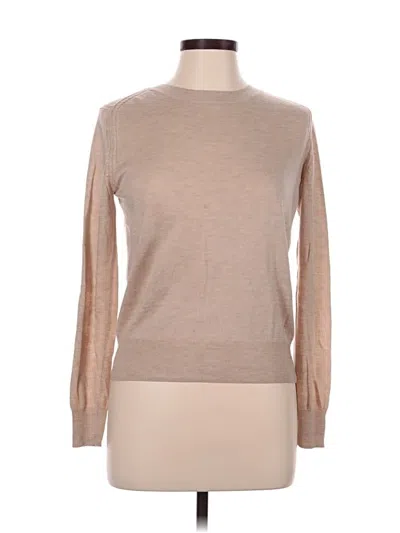 Pre-owned Mango Pullover Sweater In Tan