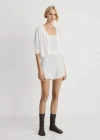 Mango Pyjama Cardigan White