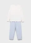 Mango Pyjama Bleu Ciel - Enfants - 13-14 Ans -  Kids In White