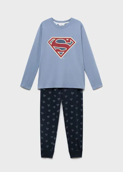 Mango Kids' Pijama Pack Blue