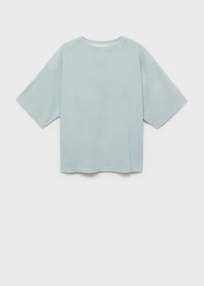 Mango Pyjama Sweatshi Mint Green
