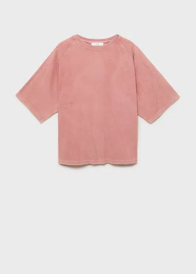 Mango Pyjama Sweatshi Pink