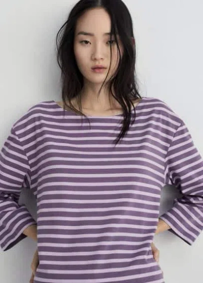 Mango Pyjama T-shirt Lilac