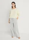 Mango Pyjama Trouser Aqua Green