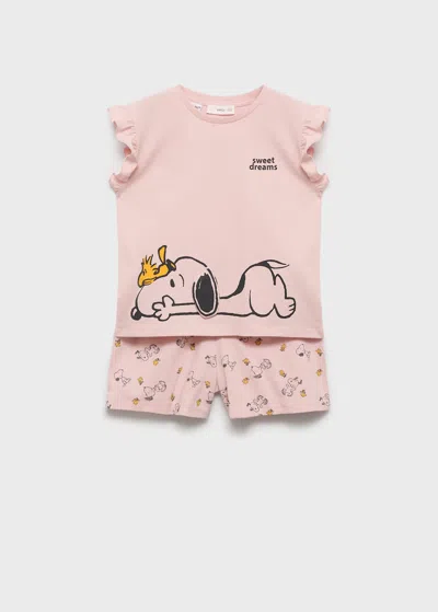 Mango Kids' Pyjamas Pink