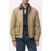Mango Quilted Water-repellent Jacket In Brown