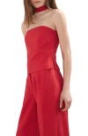 Mango Racerback Top In Red