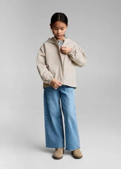 Mango Kids' Jacket Grey