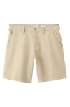 Mango Regular Fit Bermuda Shorts In White