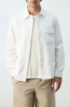 Mango Regular Fit Button-up Shirt In White