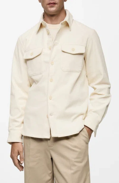 MANGO MANGO REGULAR FIT CORDUROY OVERSHIRT